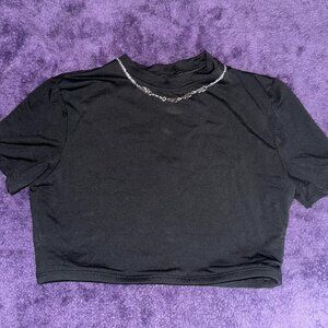 Victoria’s Secret PINK Black Crop Top 🖤